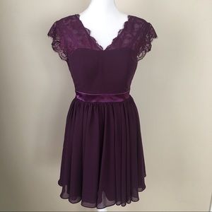 Beautiful purple party dress